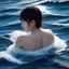 用户「海浪追风」的头像，男性用户